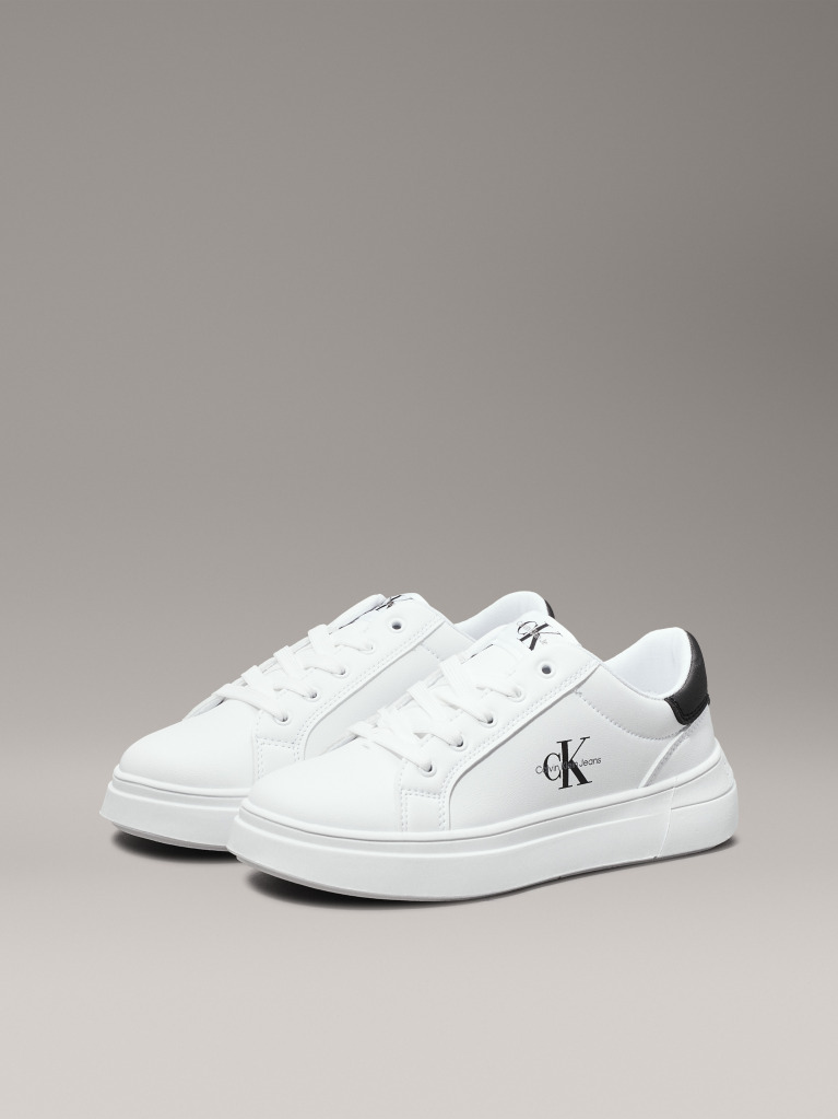White Kids Trainers  Kids Unisex