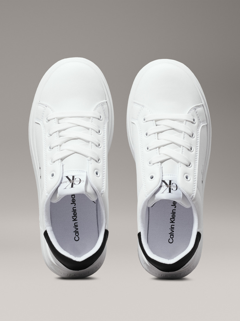 White Kids Trainers  Kids Unisex