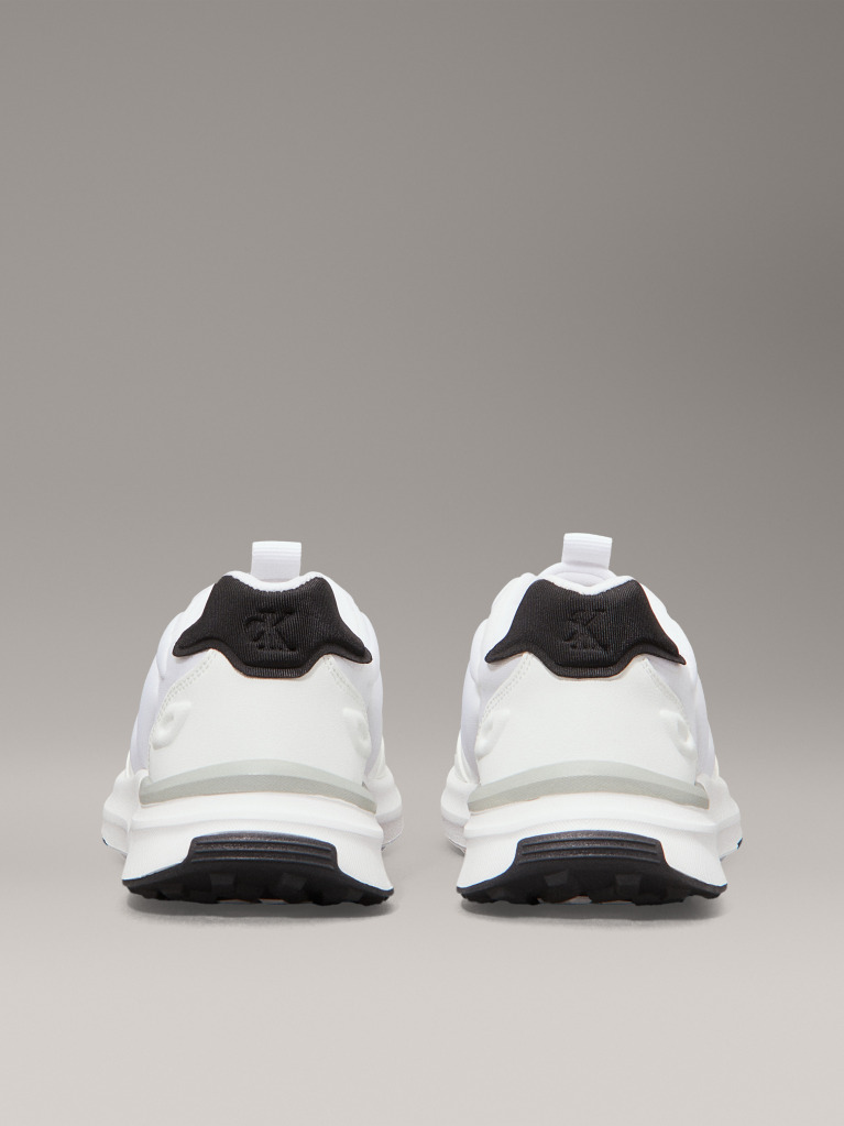 White Low Cut Lace-Up Sneaker  Kids Unisex