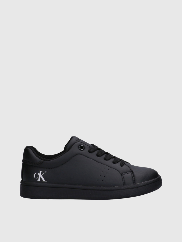 Μαύρο Δετά Sneakers Με Χαμηλό Κόψιμο  Παιδικό Unisex