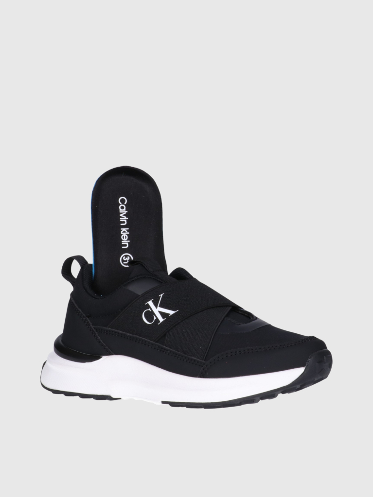 Μαύρο Sneakers Με Χαμηλό Κόψιμο  Παιδικό Unisex