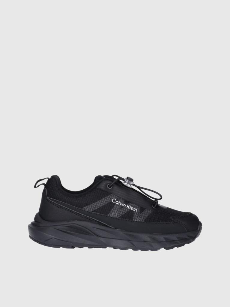 Μαύρο Χαμηλά Sneakers με Κορδόνια  Παιδικό Unisex