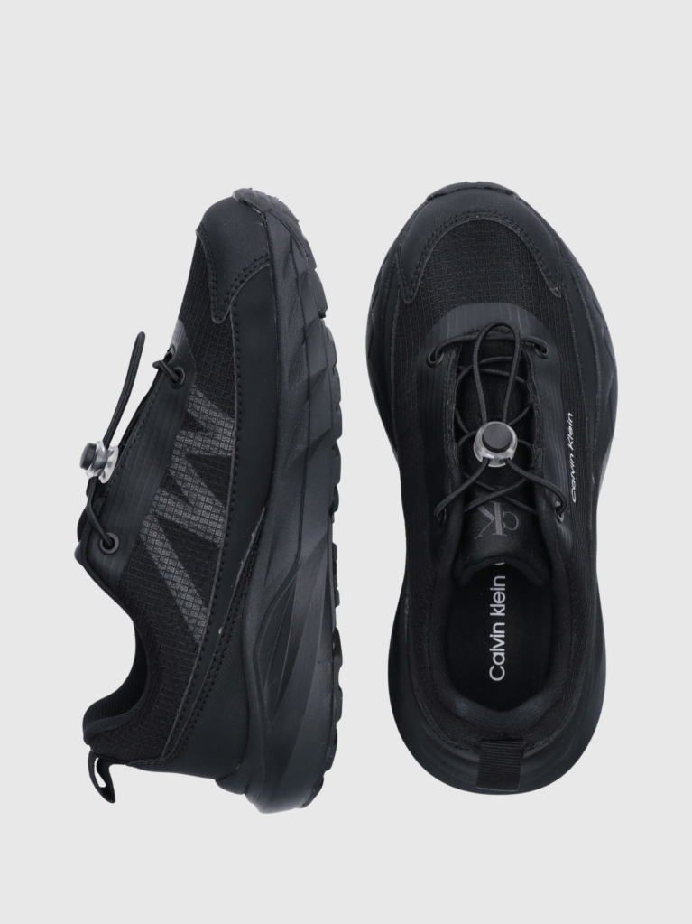Μαύρο Χαμηλά Sneakers με Κορδόνια  Παιδικό Unisex