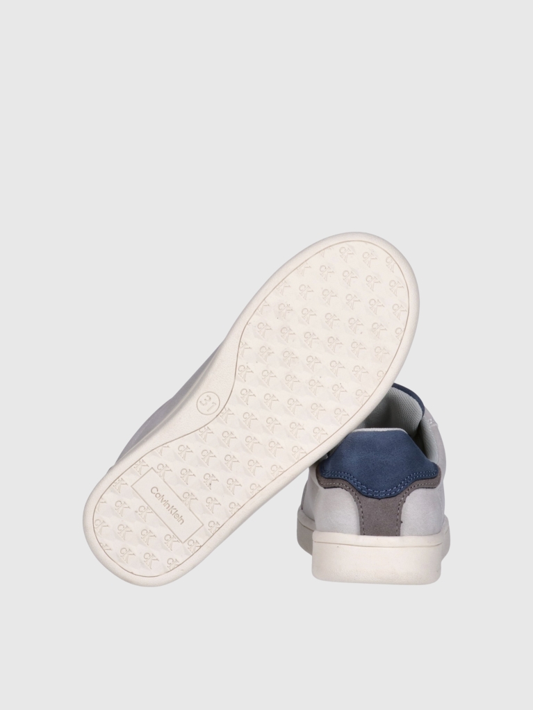 Μπλε Παιδικά Δετά Sneakers Με Χαμηλό Κόψιμο  Παιδικό Unisex