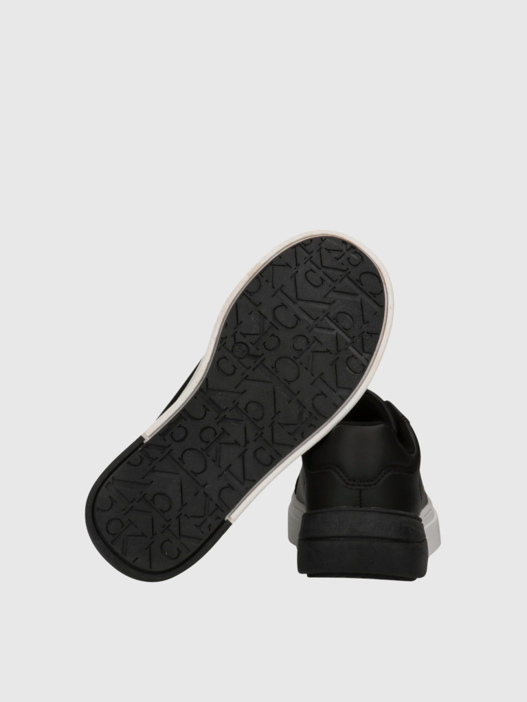 Μαύρο Παιδικά Δετά Sneakers Με Χαμηλό Κόψιμο  Παιδικό Unisex