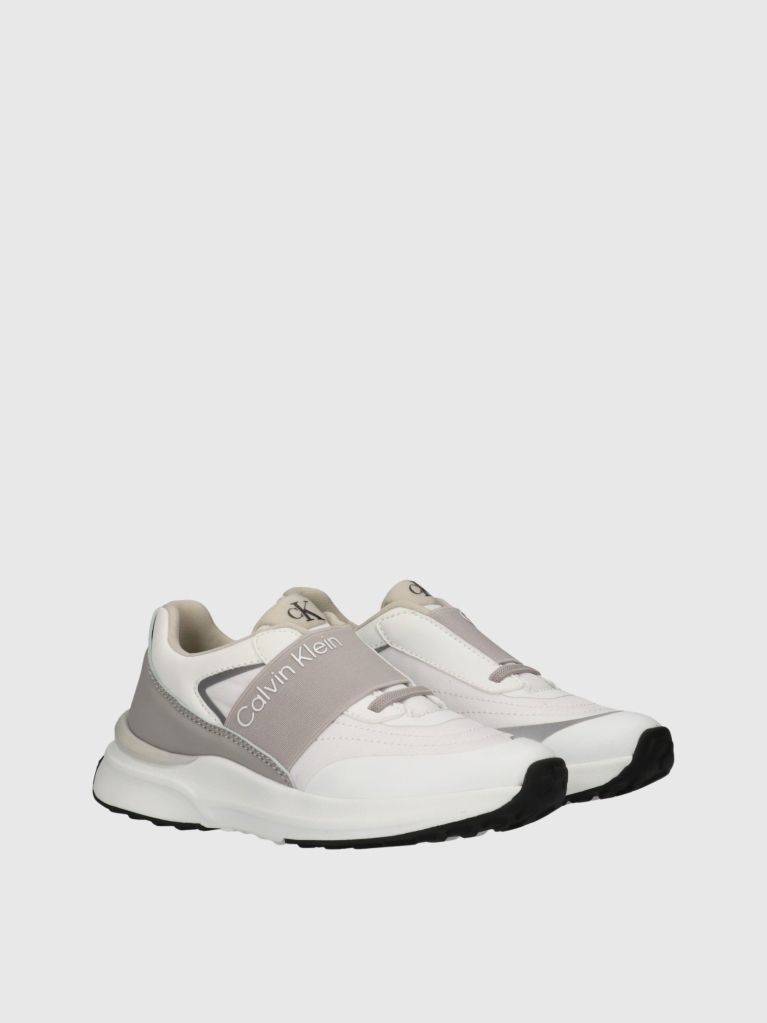 White Kids Slip-On Sneakers  Kids Unisex