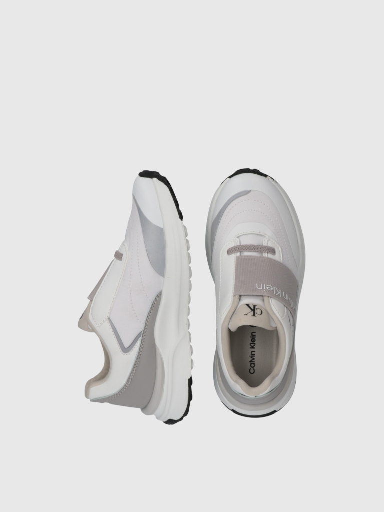 White Kids Slip-On Sneakers  Kids Unisex