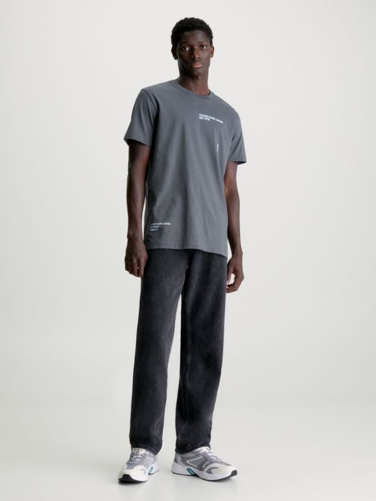 Multi Leather And Recycled Mesh Trainers  Men