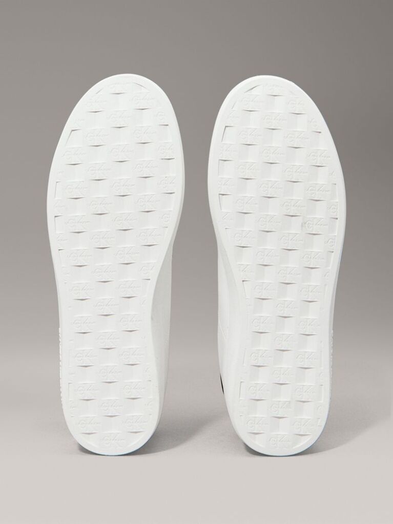 Λευκό Δερμάτινα Sneakers  Άνδρας