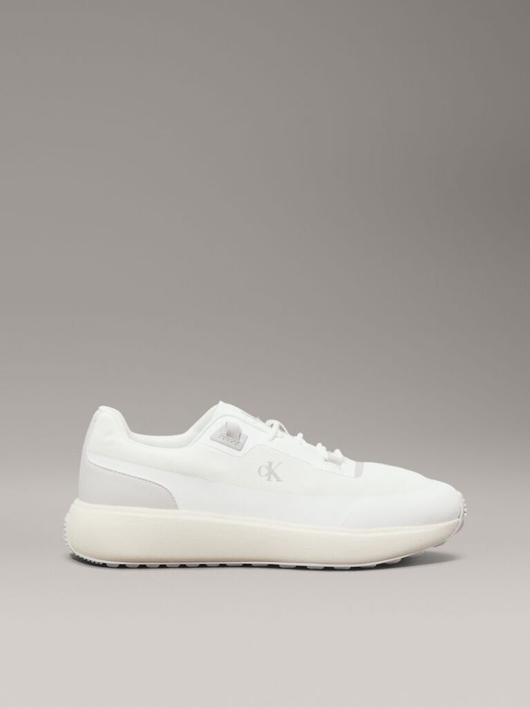 White Ripstop Trainers  Men