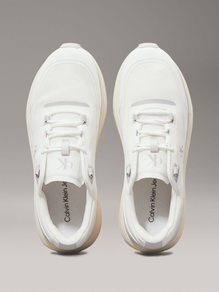 White Ripstop Trainers  Men
