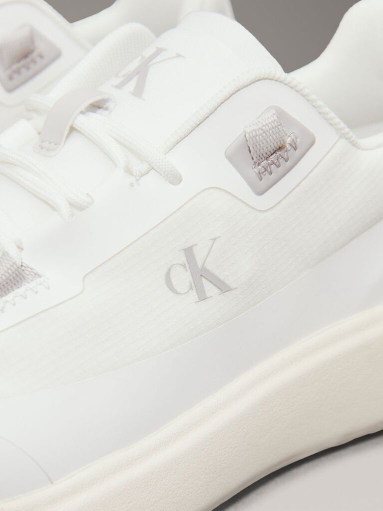 White Ripstop Trainers  Men
