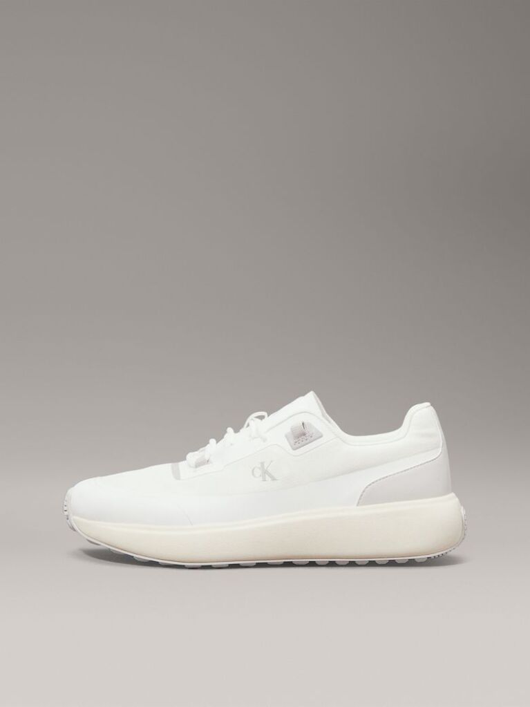White Ripstop Trainers  Men