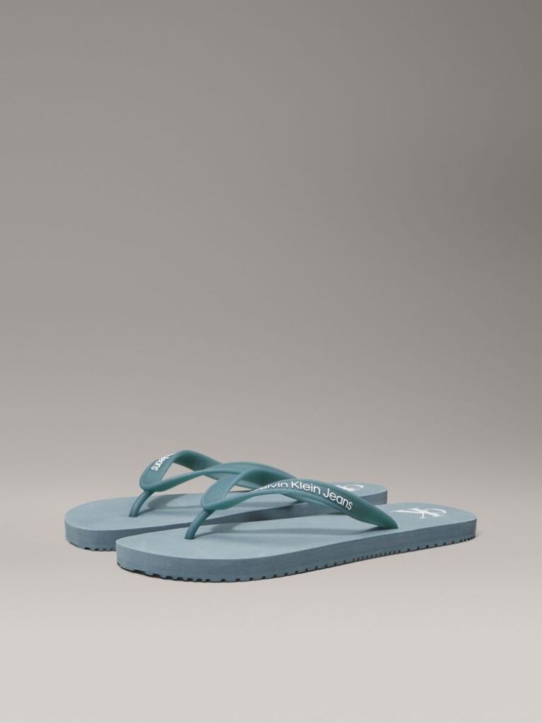 Green Flip Flops  Men
