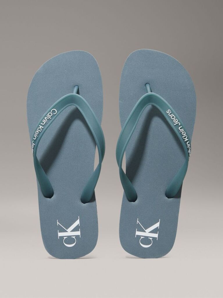 Green Flip Flops  Men