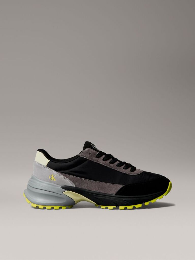 Black Suede Trainers  Men