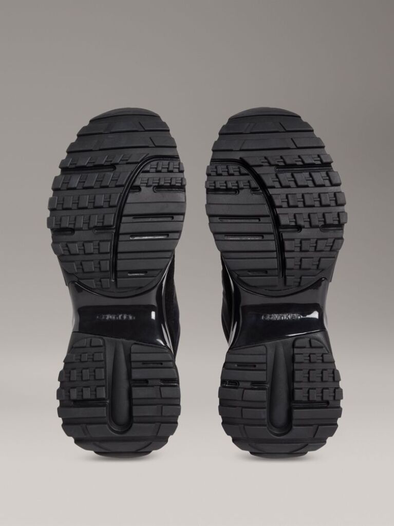 Black Suede Trainers  Men