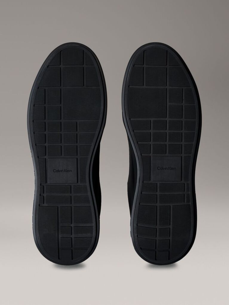 Μαύρο Δερμάτινα Sneakers NYC   Άνδρας