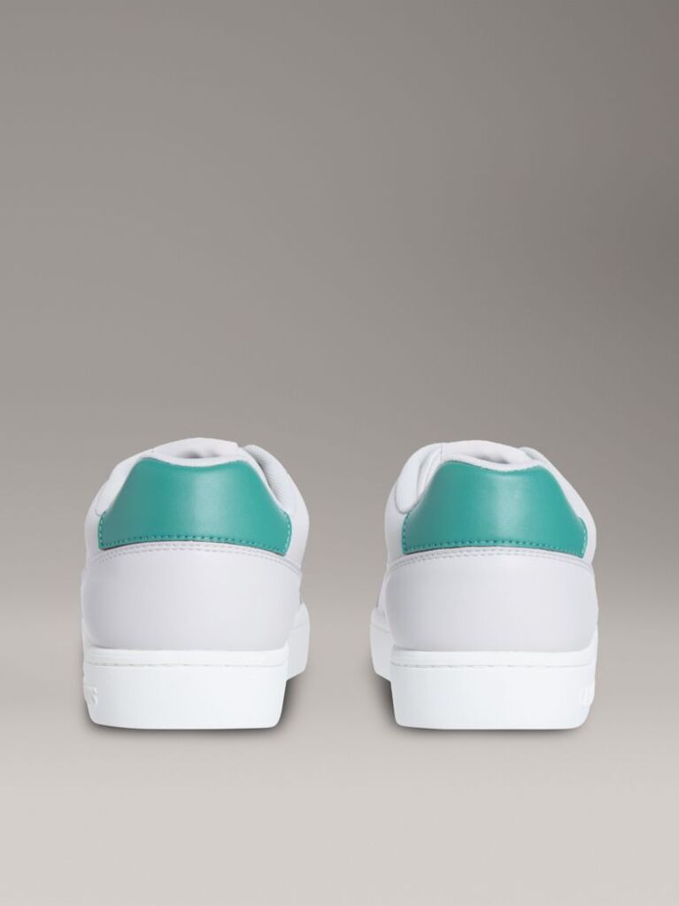 White Classic Leather Trainers  Men