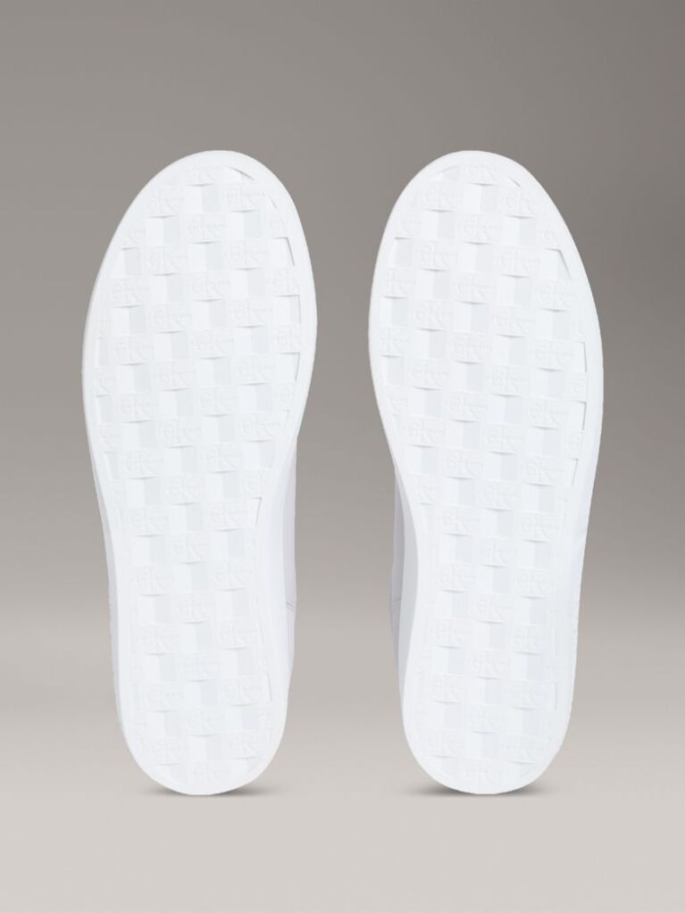 White Classic Leather Trainers  Men