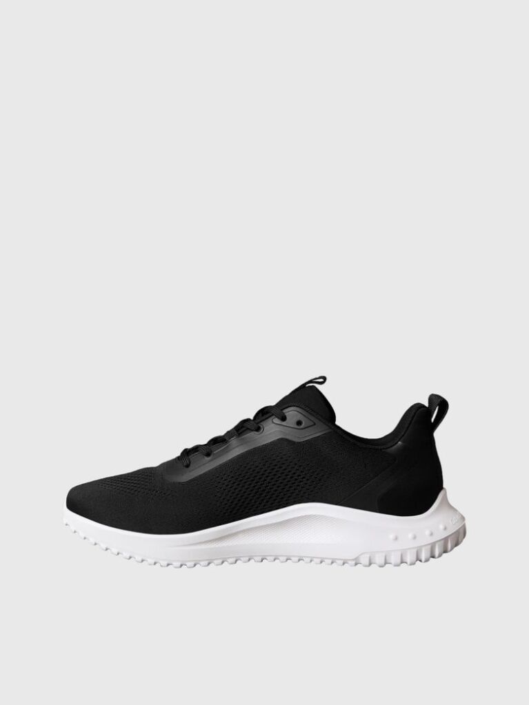 Black Breathable Mesh Ultralight Trainers  Men