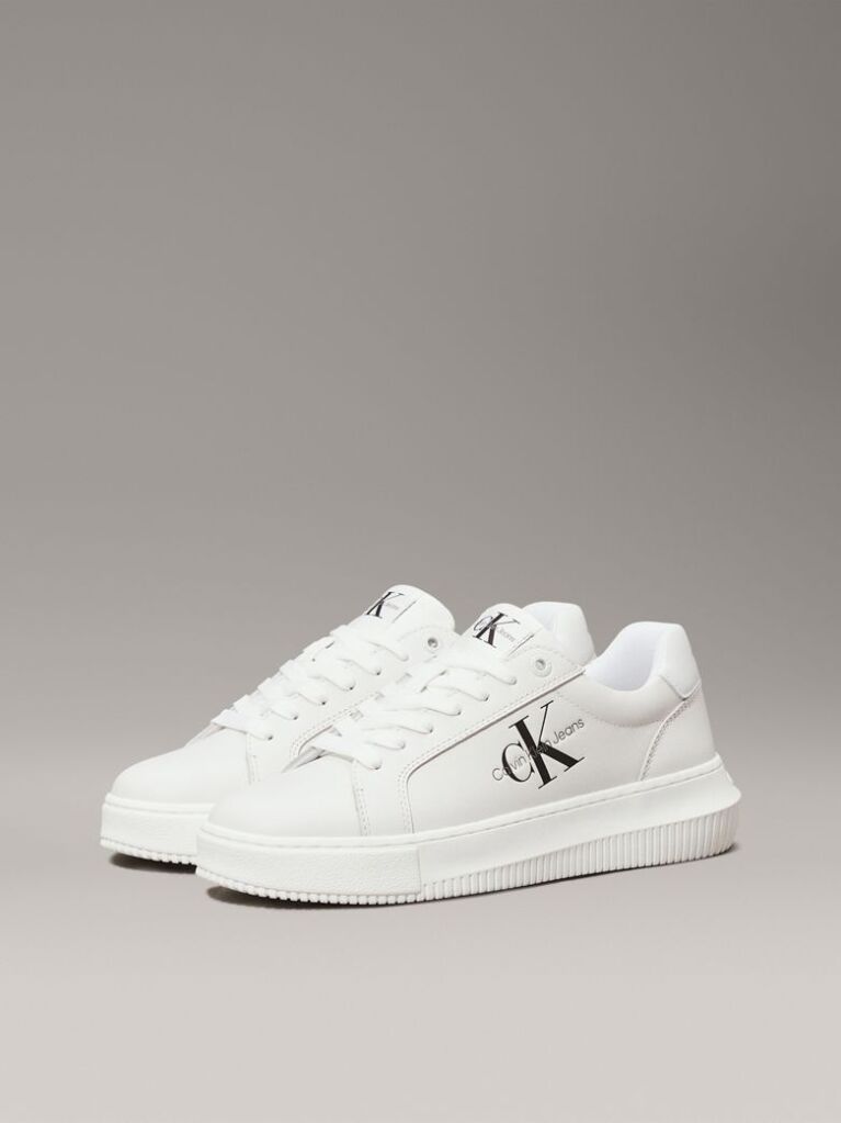 Λευκό Δερμάτινα Sneakers  Γυναίκα