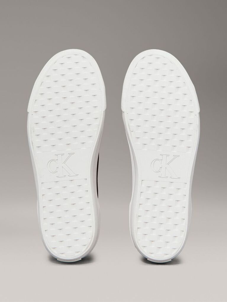 Μαύρο Platform Sneakers Από Canvas  Γυναίκα
