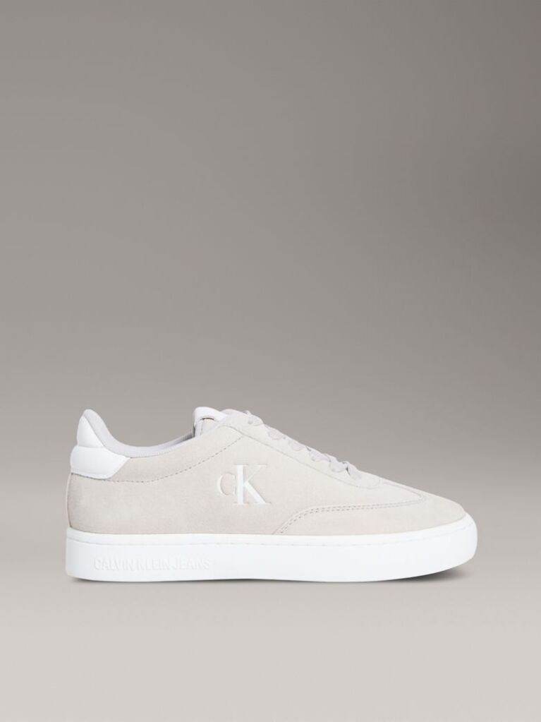 White Suede Trainers  Women