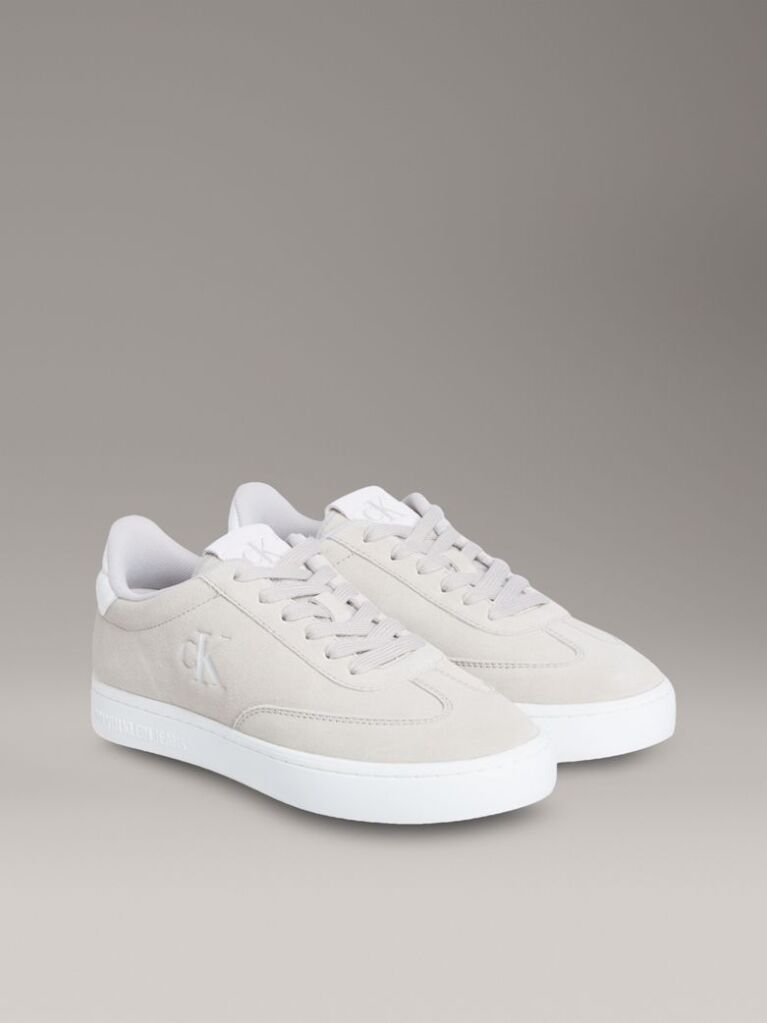 White Suede Trainers  Women