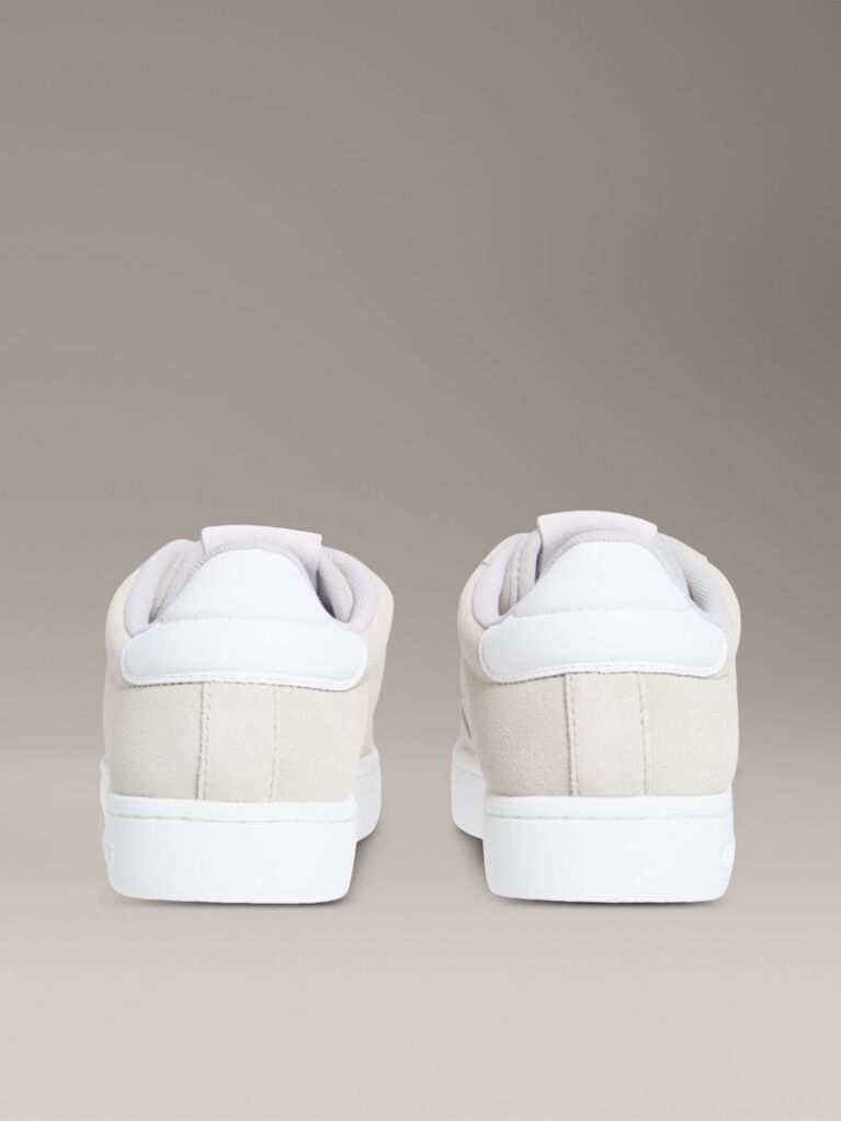 White Suede Trainers  Women