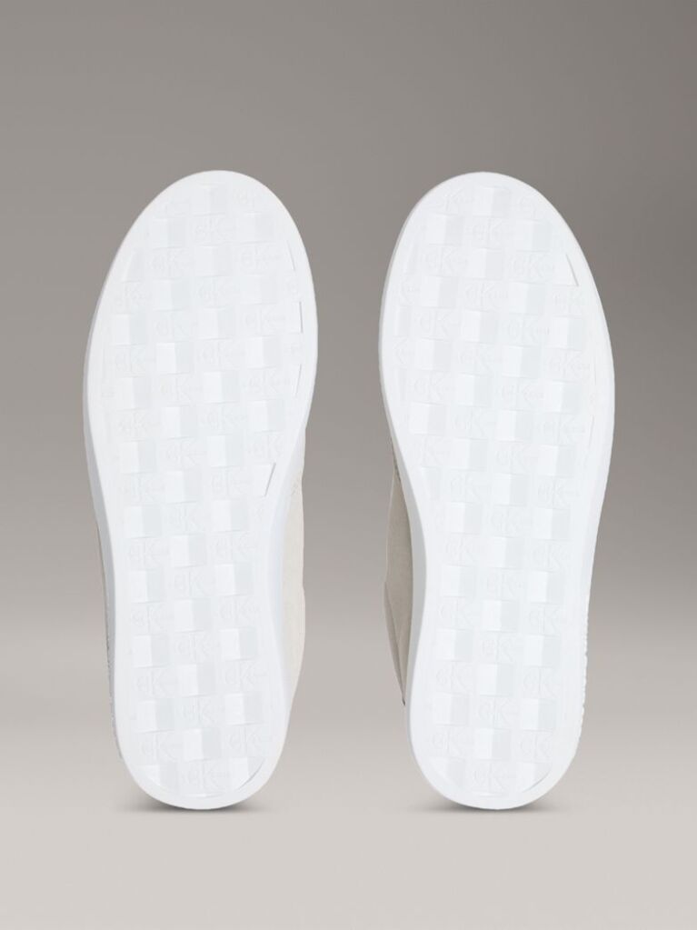 White Suede Trainers  Women