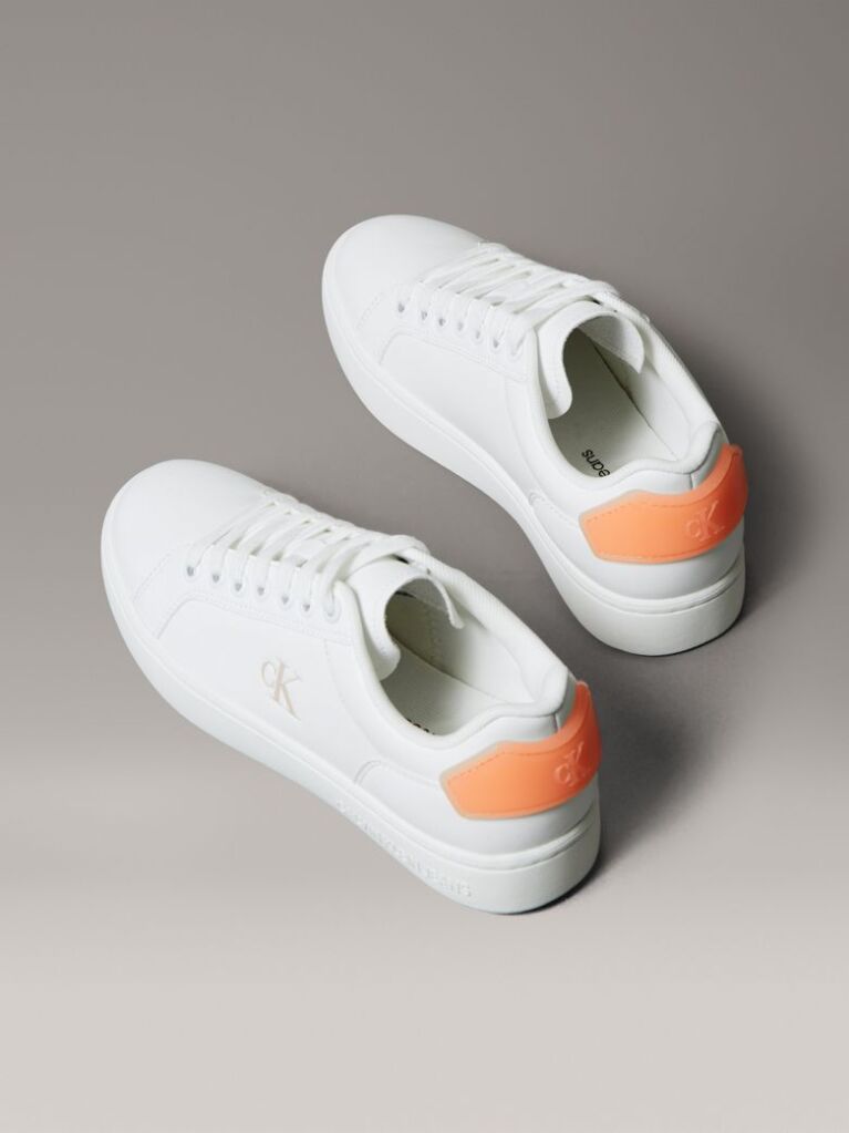 Λευκό Δερμάτινα Sneakers  Γυναίκα