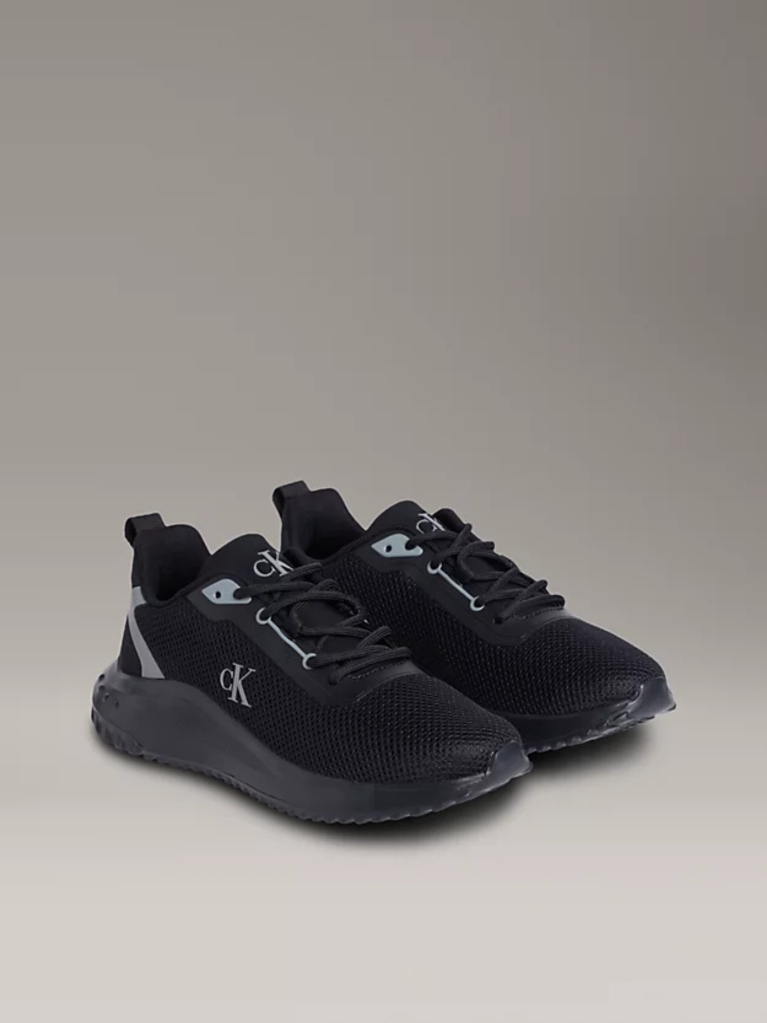 Black Mesh Trainers  Women