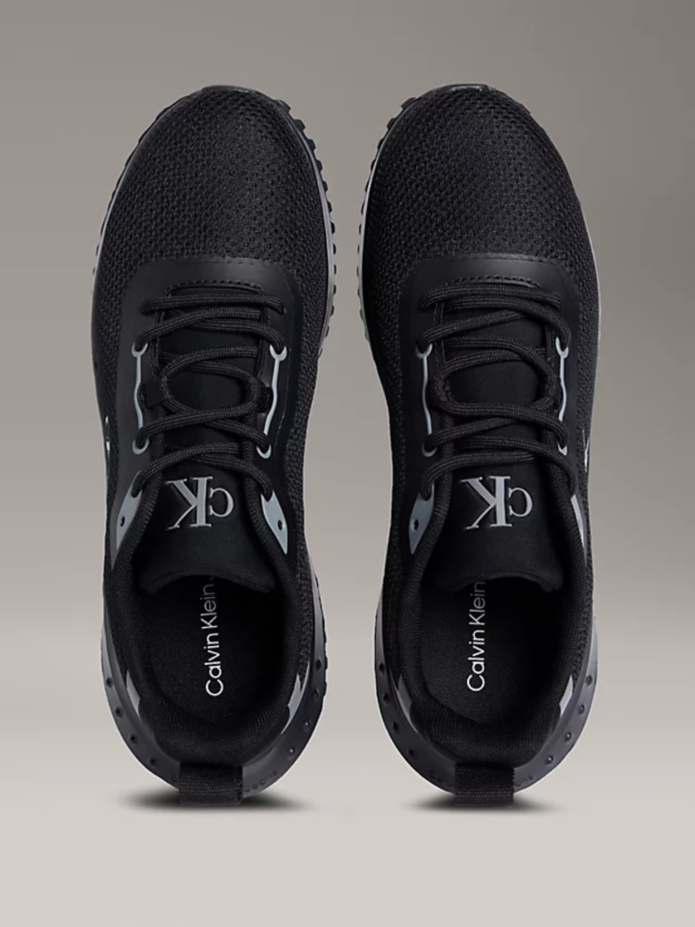 Black Mesh Trainers  Women