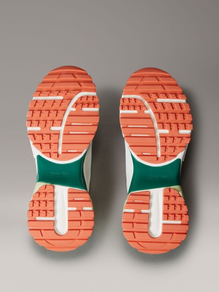 Multi Leather Runner Trainers  Women