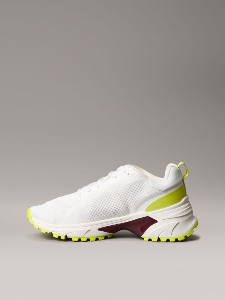 White Mesh Trainers  Women