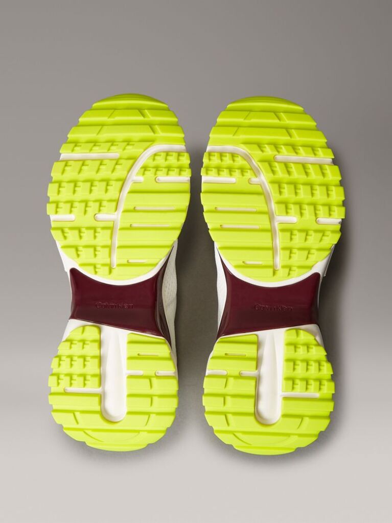 White Mesh Trainers  Women