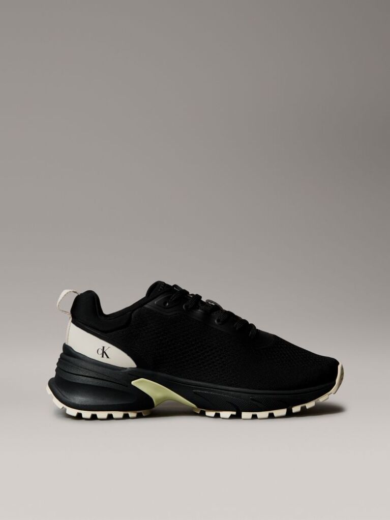 Black Mesh Trainers  Women
