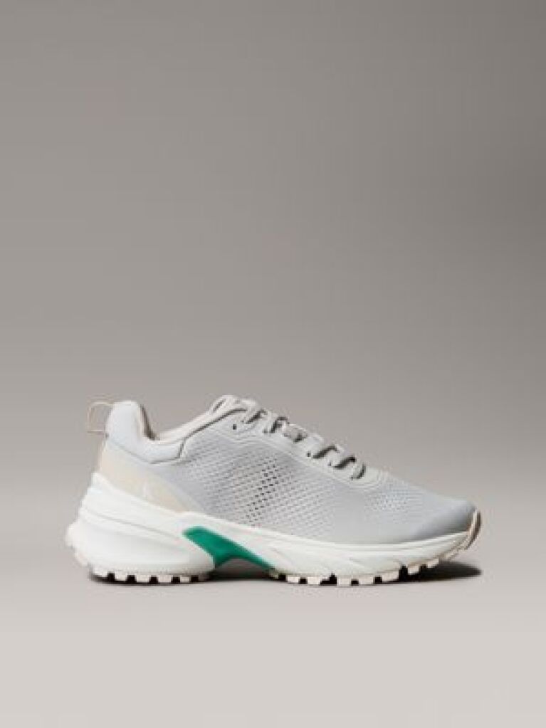 White Mesh Trainers  Women