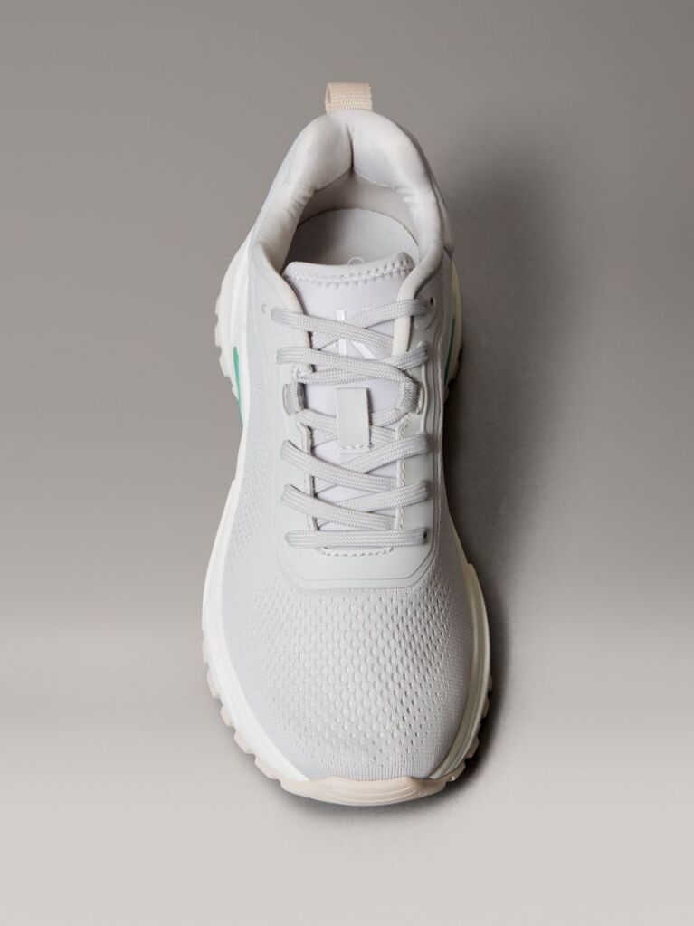 White Mesh Trainers  Women