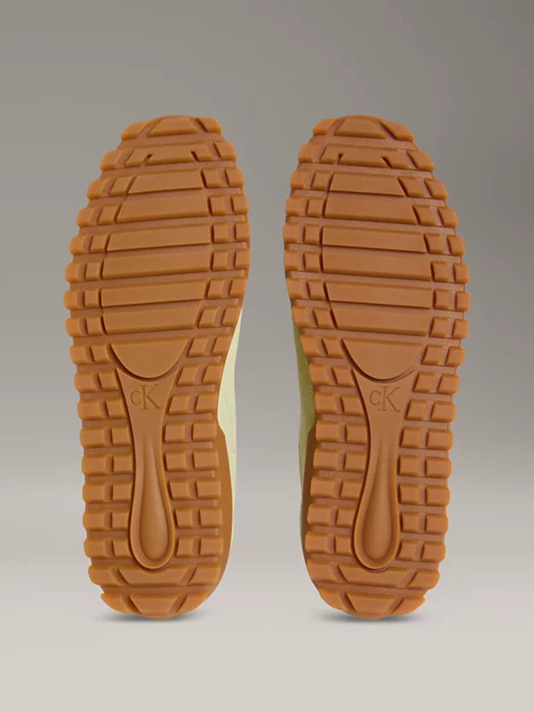 Green Suede Trainers  Women