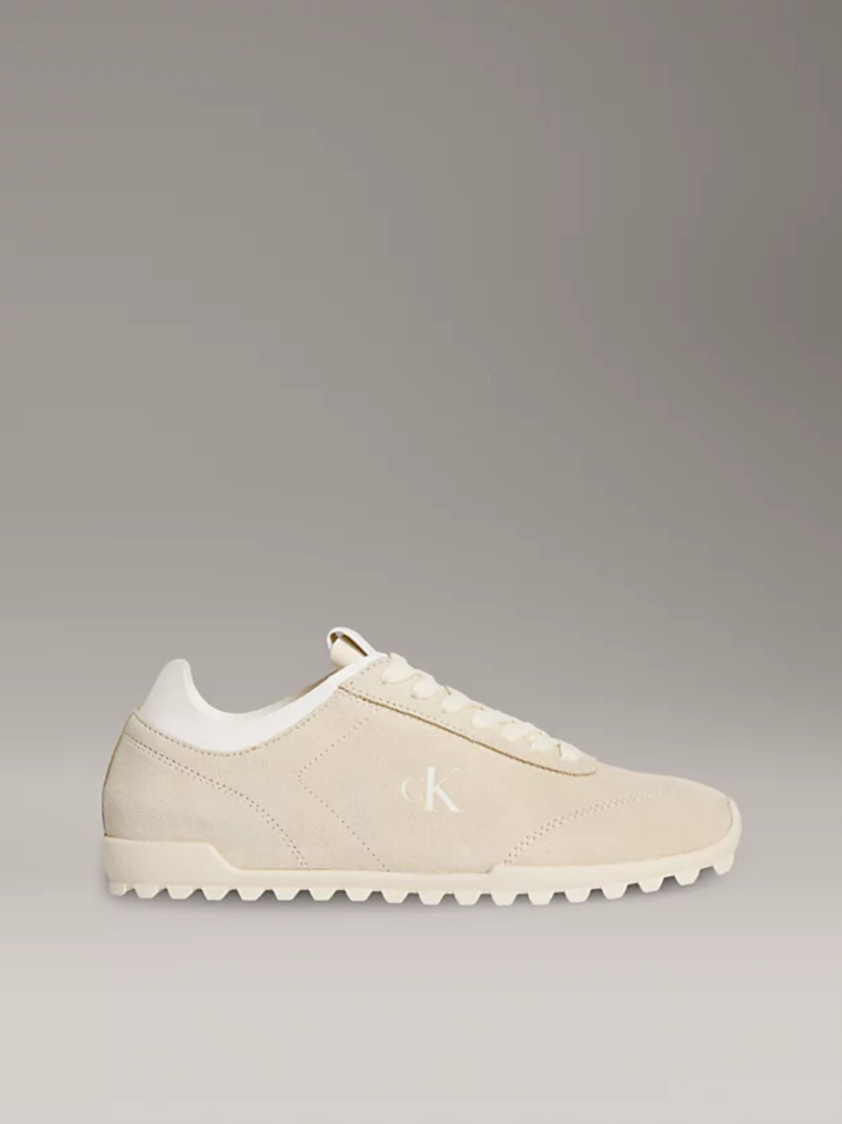 Λευκό Σουέτ Sneakers  Γυναίκα