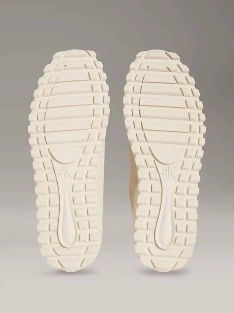 Λευκό Σουέτ Sneakers  Γυναίκα