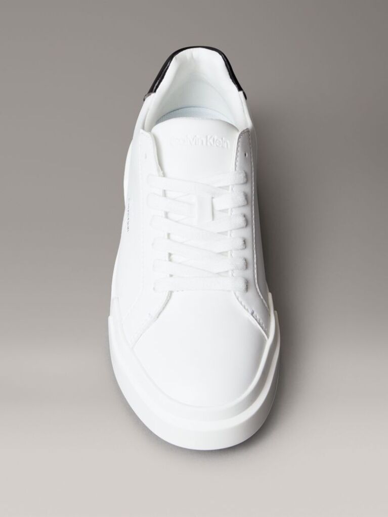 White Leather Durable Traction NYC Trainers  Women