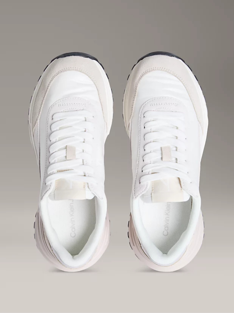 Λευκό Σουέτ Sneakers  Γυναίκα