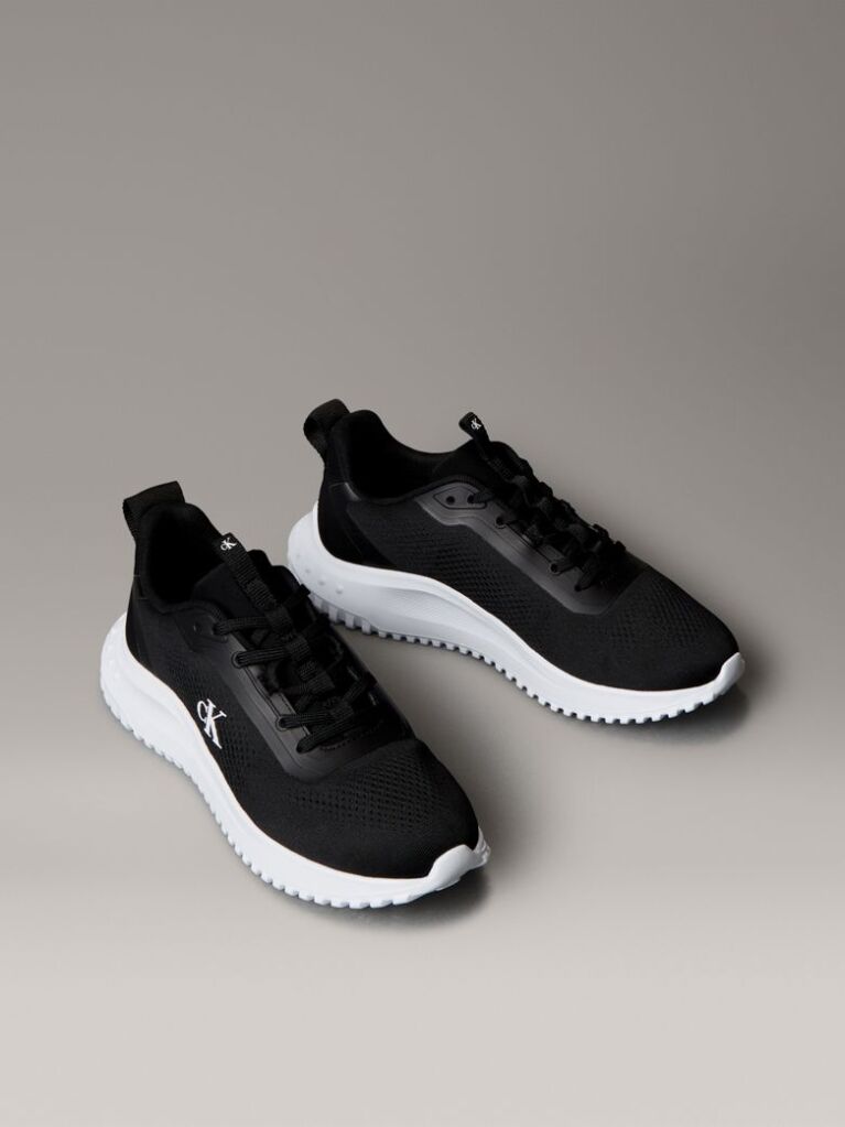 Μαύρο Ελαφριά Sneakers Με Αναπνεύσιμο Δίχτυ  Γυναίκα