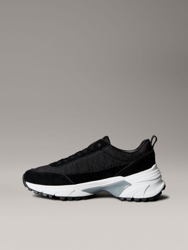 Μαύρο Sneakers Από Σουέτ Με Λογότυπο  Γυναίκα