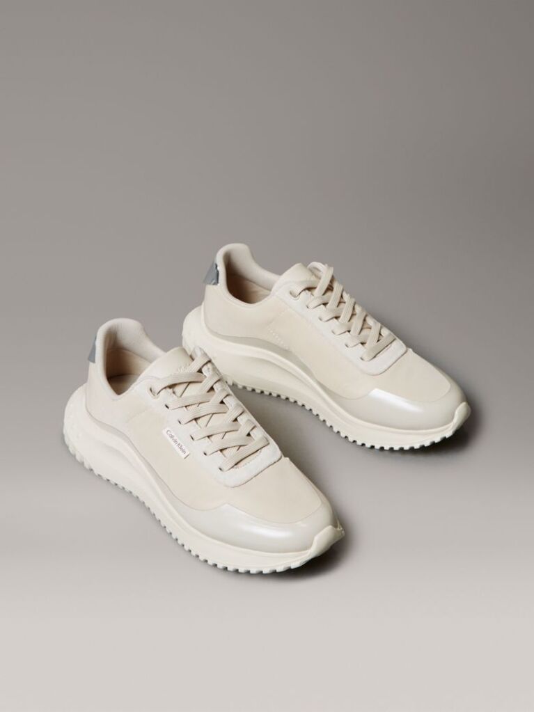 Μπεζ Ultralight Sneakers Με Mirror Εφέ  Γυναίκα