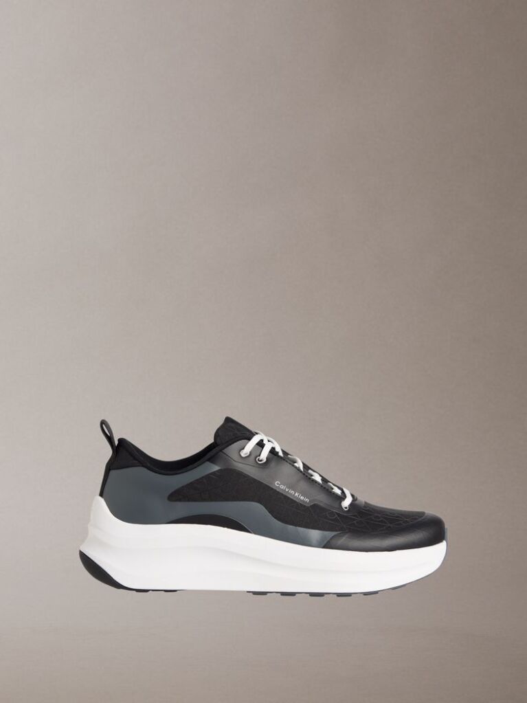 Μαύρο Chunky Sneakers Με Emblem Λογότυπο  Γυναίκα