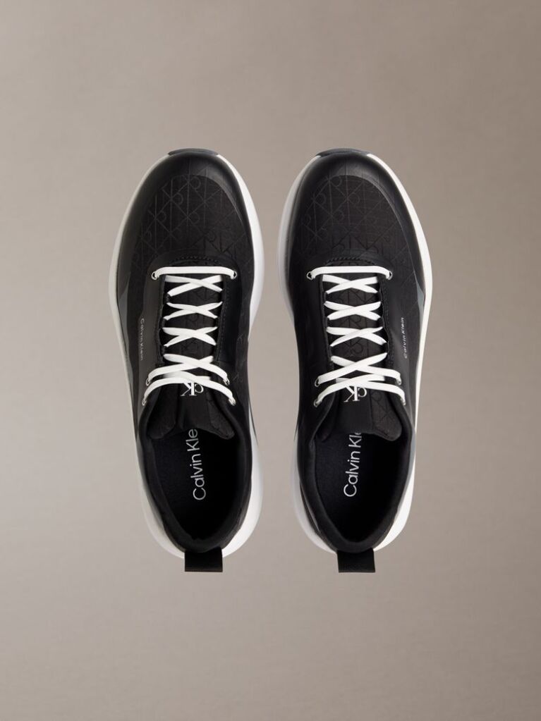 Μαύρο Chunky Sneakers Με Emblem Λογότυπο  Γυναίκα